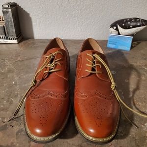 Bruno Marc Men's Classic Wingtip Oxford Shoes